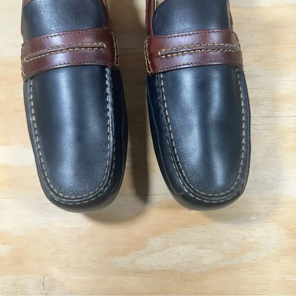Sperry Topsider  Black and Brown Leather Loafers Men’s Size 11.5